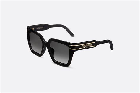 dior pressure s 10|DiorSignature S10F Black Square Sunglasses .